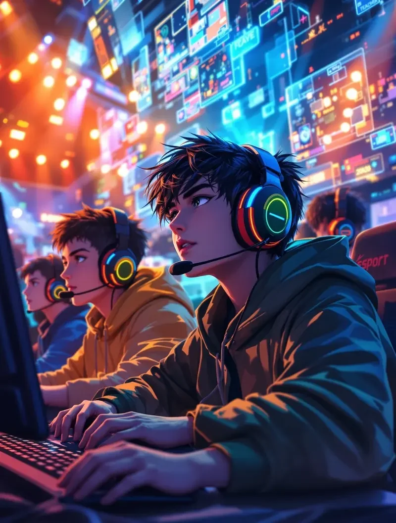 电子竞技之魂 动漫封面