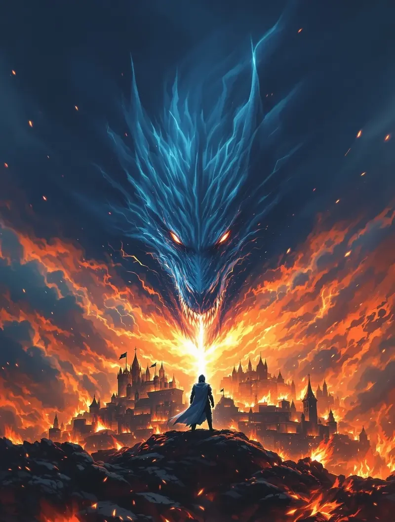 龙骑士传说·终章 剧场版海报